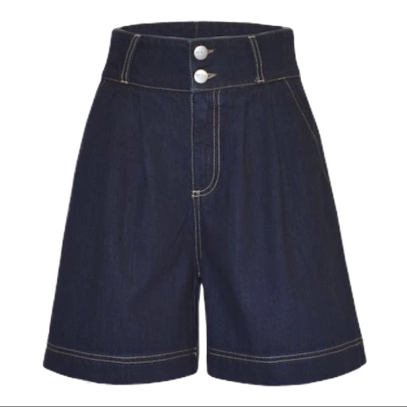 NWT MVP Wardrobe dark blue denim shorts - Picture 1 of 10